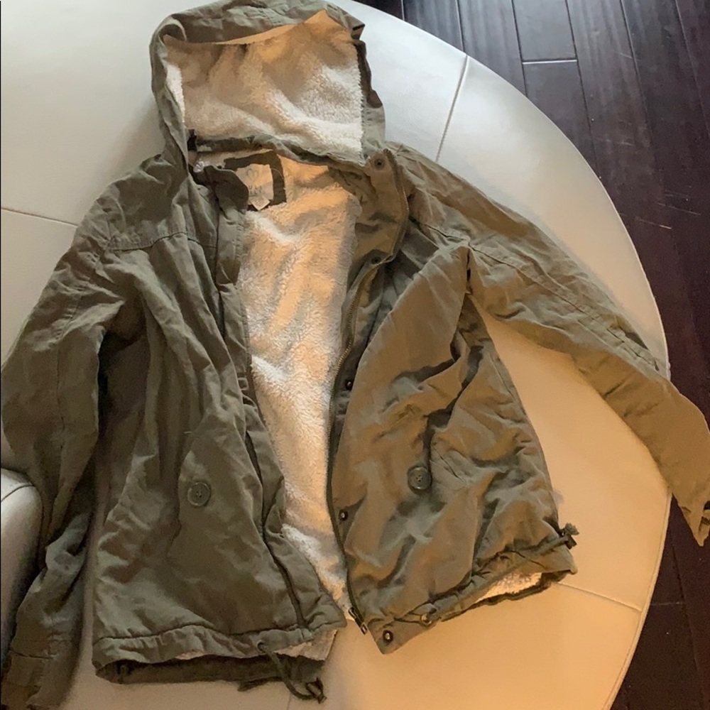 Green jacket